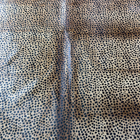 Cheetah Print Cowhide Rug (background is a bit darker) Size: 7x5.7 feet Z-285