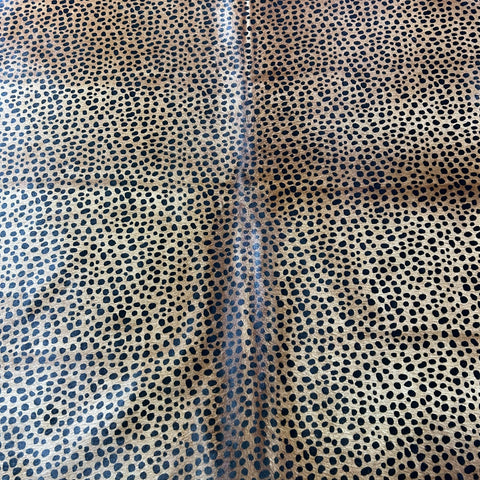 Cheetah Print Cowhide Rug (background is a bit darker) Size: 7x5.7 feet Z-285