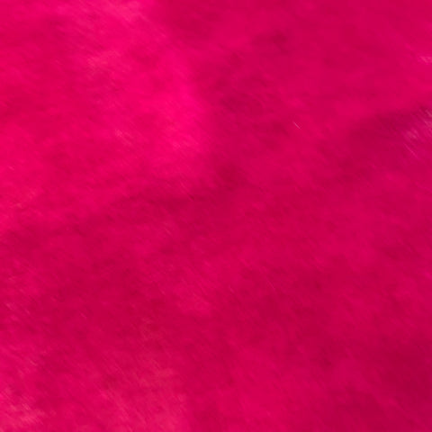 Dyed Pink Cowhide Rug Size: 7x6.5 feet D-902