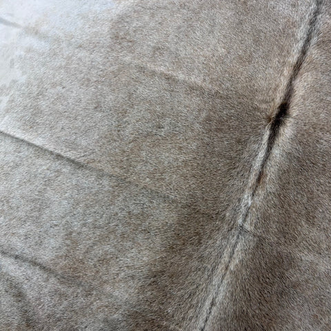 Natural Grey Cowhide Rug Size: 7x7 feet Z-297