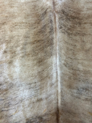 Medium Brindle Cowhide Rug Size: 7.5x7 feet D-411