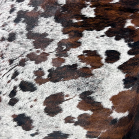 Tricolor Speckled Cowhide Rug (38 sq ft) Size: 7x6.5 feet Colombia-243