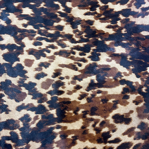 Tricolor Appaloosa Printed Cowhide Rug Size: 7x6 feet Y-140
