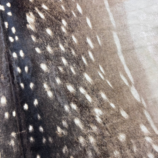 Axis Deer Skin Print Cowhide Rug Size: 7.5x7 feet Y-142