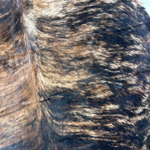 Brindle Cowhide Rug (35 sq ft) Size: 6.7x6.5 feet Colombia-61