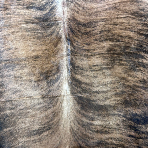 Brindle Cowhide Rug (39.5 sq ft) Size: 7x7 feet Colombia-57
