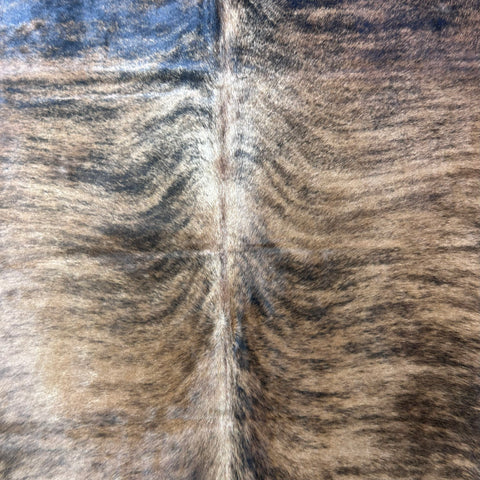 Brindle Cowhide Rug (39.5 sq ft) Size: 7x7 feet Colombia-57