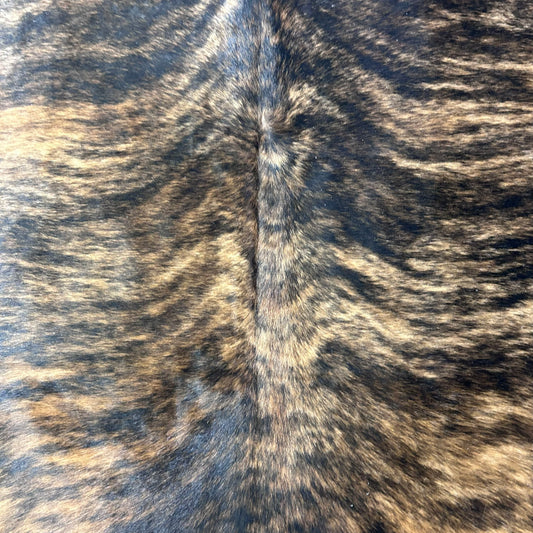 Brindle Cowhide Rug (32.5 sq ft) Size: 7x6 feet Colombia-56