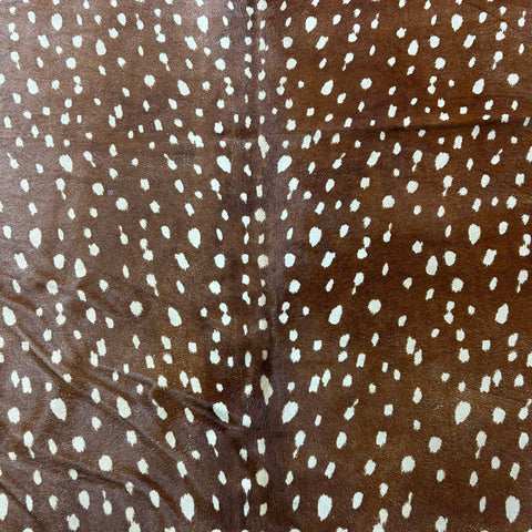 Axis Deer Print Cowhide Rug Size: 8x7 feet Z-134