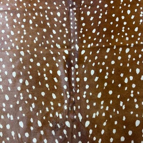 Axis Deer Print Cowhide Rug Size: 7.7x5.7 feet Z-136