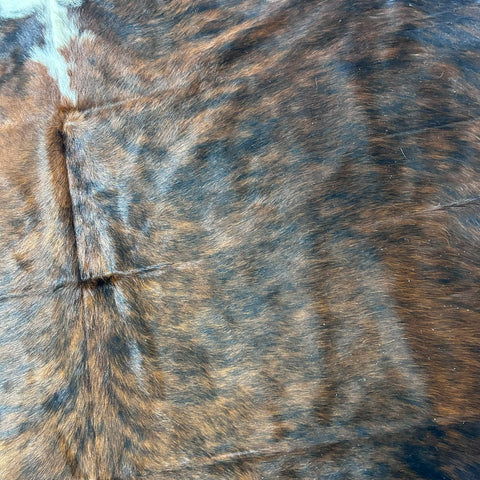 Huge Tricolor Cowhide Rug (51 sq ft) Size: 8x7 feet Colombia-17