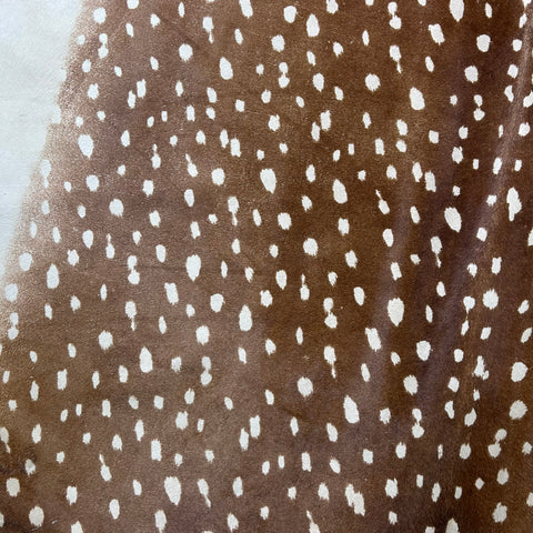 Axis Deer Printed Cowhide Rug Size: 8x6.5 feet Z-142