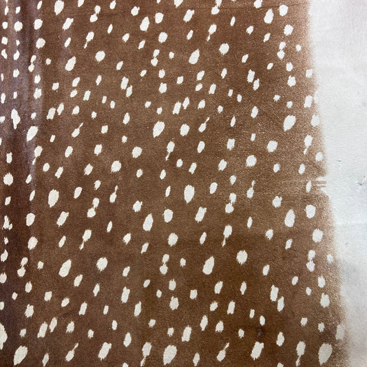 Axis Deer Printed Cowhide Rug Size: 8x6.5 feet Z-142