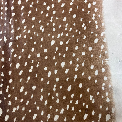 Axis Deer Printed Cowhide Rug Size: 8x6.5 feet Z-142