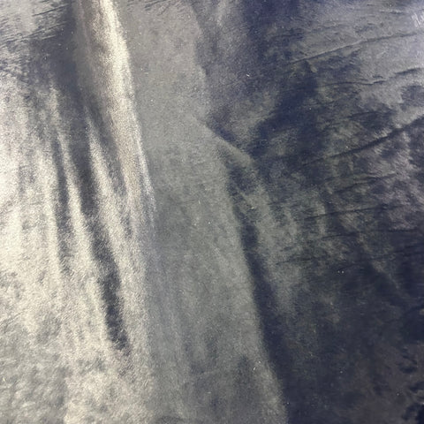 Dark Dyed Blue Cowhide Rug Size: 6.2x6 feet J-014
