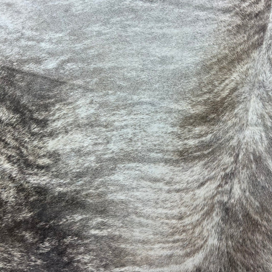 Light Brindle Cowhide Rug (44 sq ft) Size: 7.2x7 feet Colombia-63