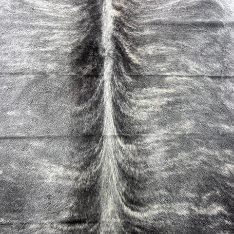 Grey Brindle Cowhide Rug (38 sq ft) Size: 7.5x6.5 feet Colombia-65