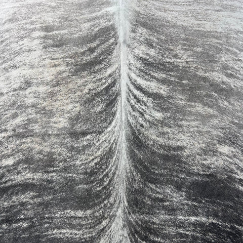 Grey Brindle Cowhide Rug (41 sq ft) Size: 7.2x7 feet Colombia-75