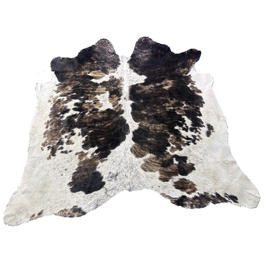 Tricolor Cowhide Rug Size: 6x7 feet J-052