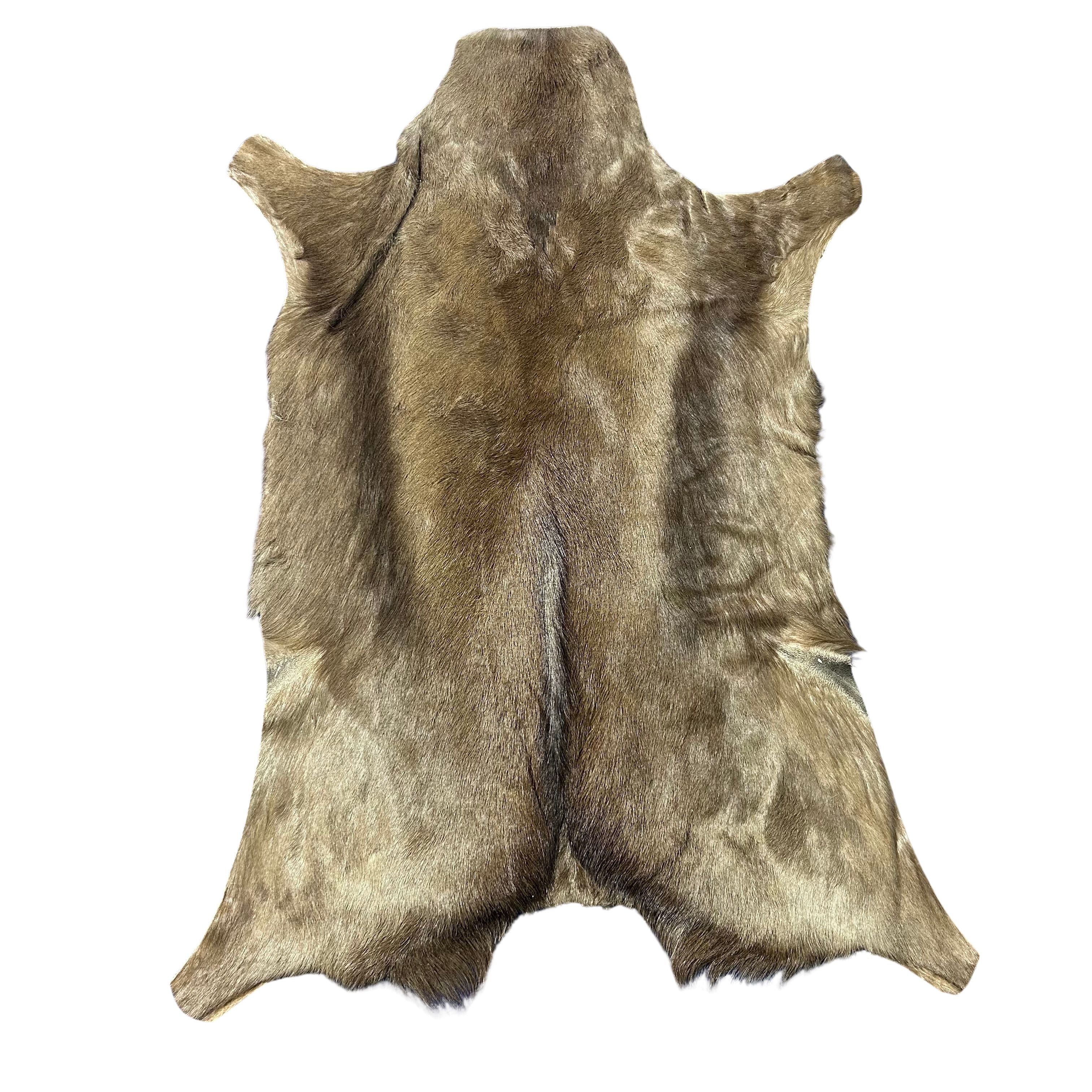 Naturally Black Springbok Skin – Cowhides USA