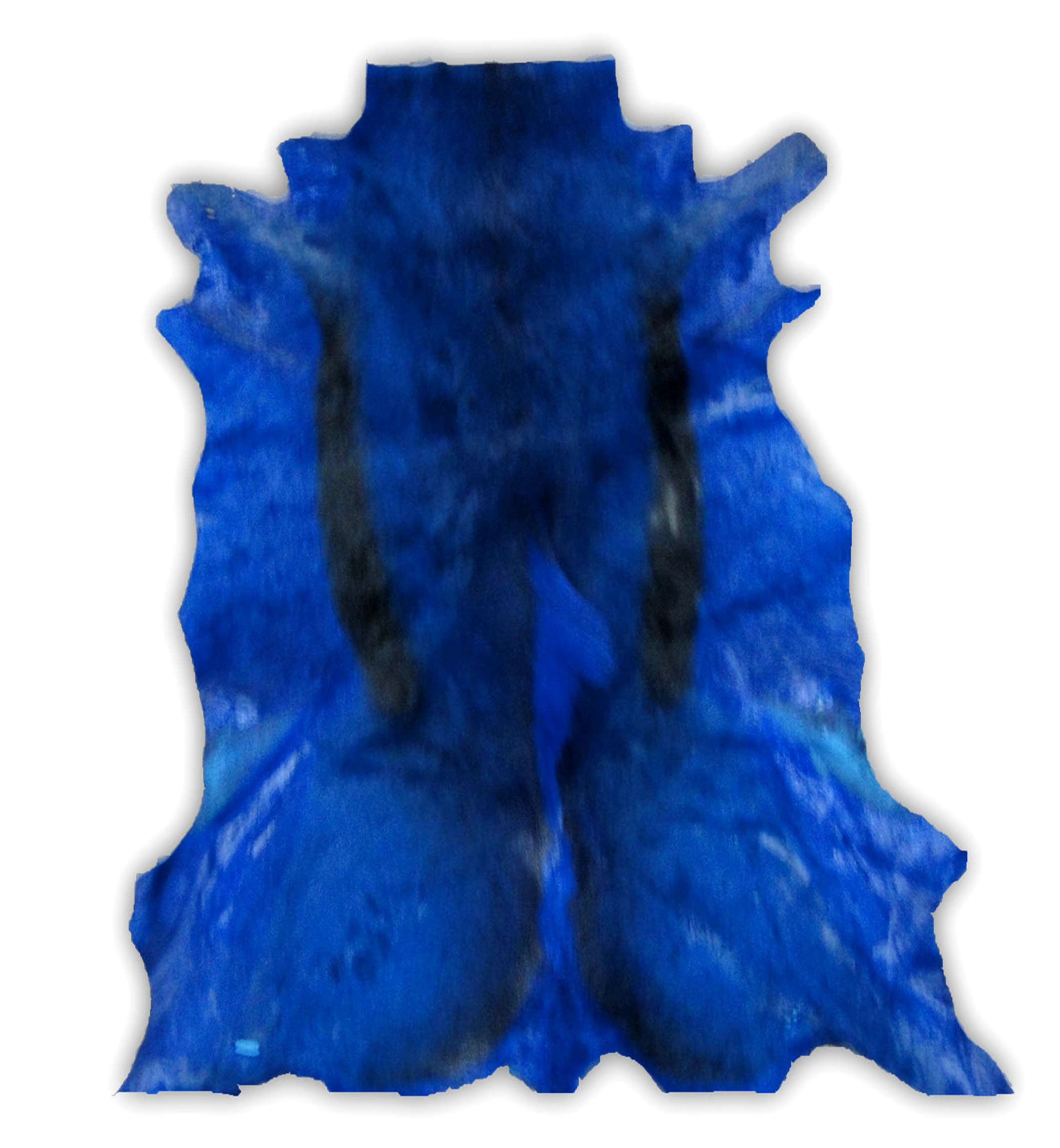 Springbuck Blue Dyed Blue Springbok Skin – Cowhides USA
