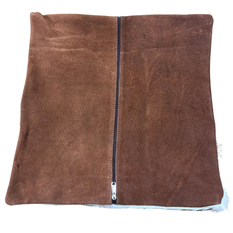 Springbok Cushion Cover, Copper Springbok Throw Pillow Cover, Natural Copper Springbok Skin Pillow Cover - 15x15"