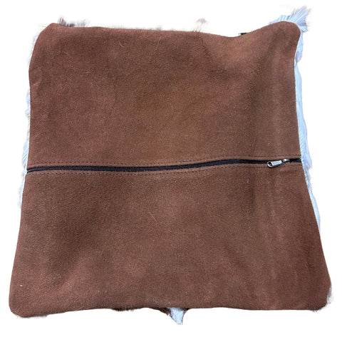 Springbok Cushion Cover, Copper Springbok Throw Pillow Cover, Natural Copper Springbok Skin Pillow Cover - 15x15"