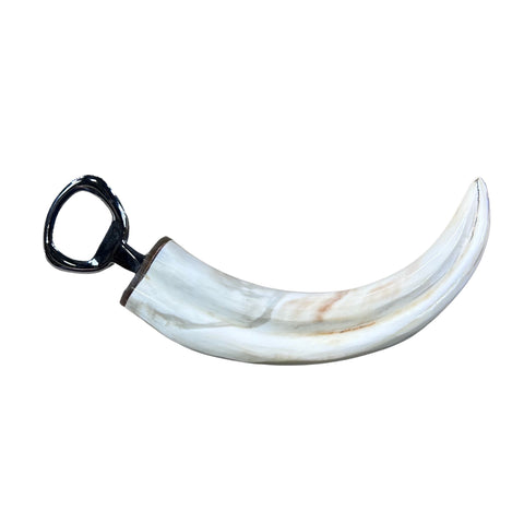 Warthog Tusk Bottle Opener - 1 Real Polished Warthog Tusk - Large Size: 7" Long