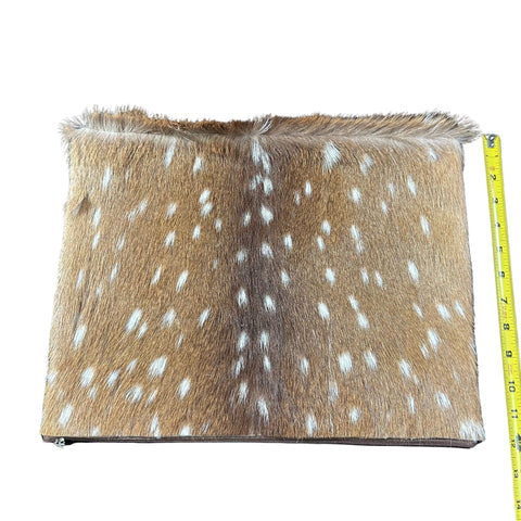 Axis Deer Pillow Cover #8 Axis Deer Skin Pillow Lumbar Pillow Case (exact one) 16X12"