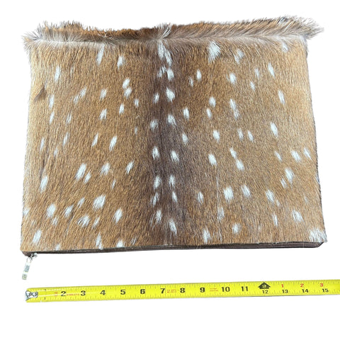 Axis Deer Pillow Cover #8 Axis Deer Skin Pillow Lumbar Pillow Case (exact one) 16X12"