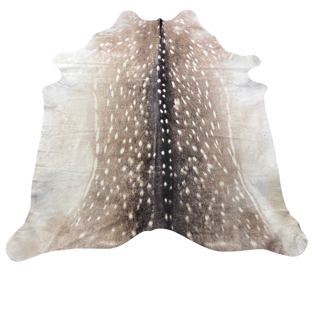 Axis Deer Skin Print Cowhide Rug Size: 7x7 feet Y-141