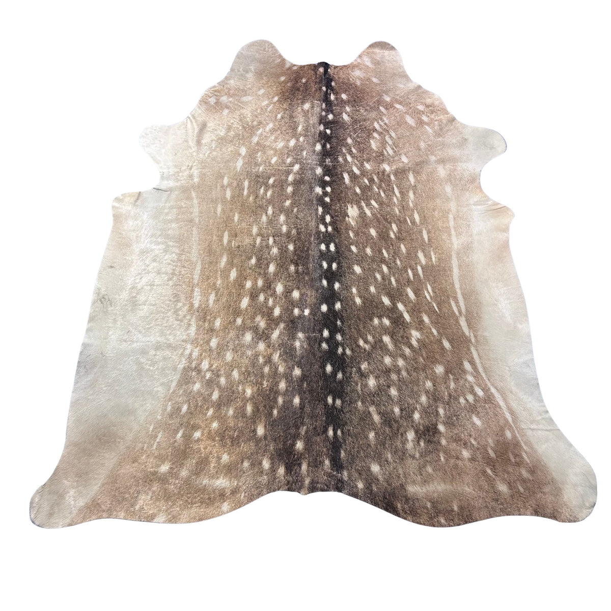 Axis Deer Skin Print Cowhide Rug Size: 7.5x7 feet Y-142