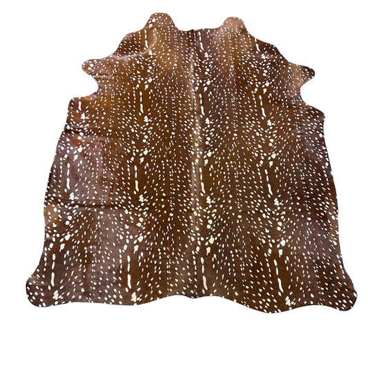 Axis Deer Print (Dark background) Size: 7x5.5 feet Y-161