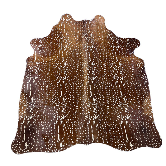 Axis Deer Print (Medium background) Size: 7x5.7 feet Y-168