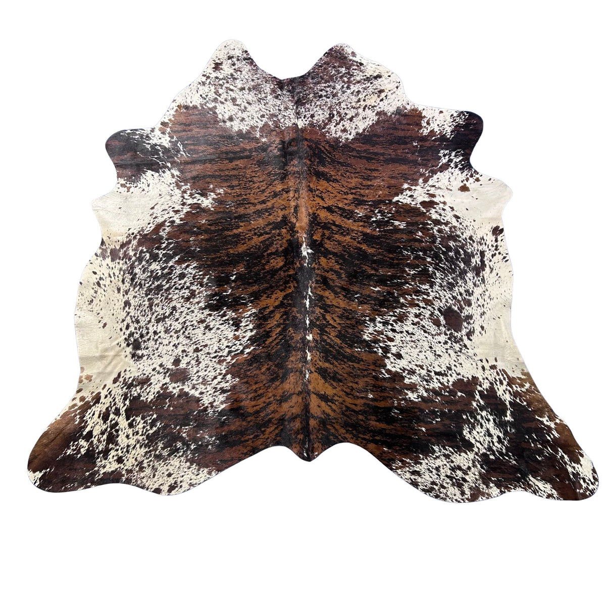 Speckled Brindle Cowhide Rug Size: 7x6.5 feet Y-208