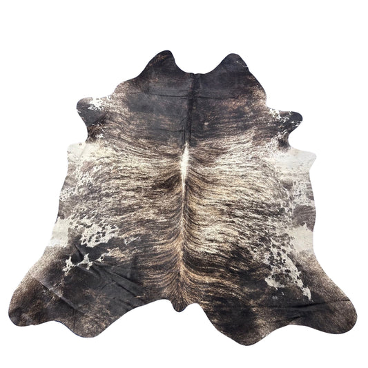 Gorgeous Brindle with Speckled Belly Cowhide Rug Size: 8x7 feet Z-041