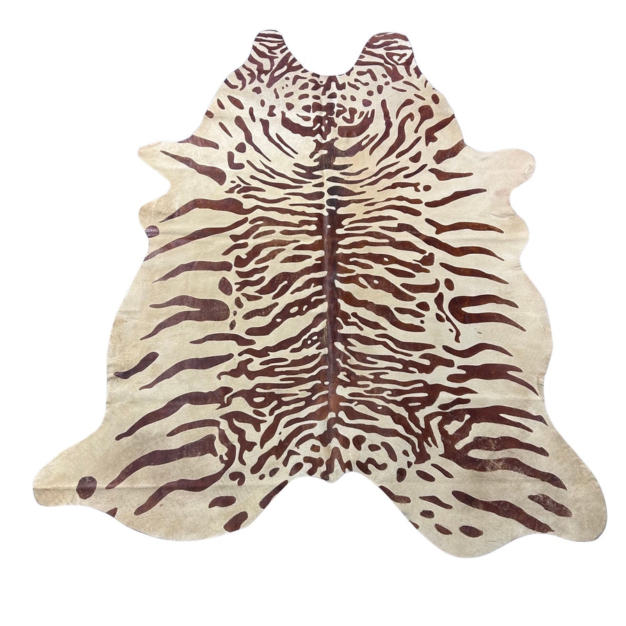 Tiger Cowhide Rugs