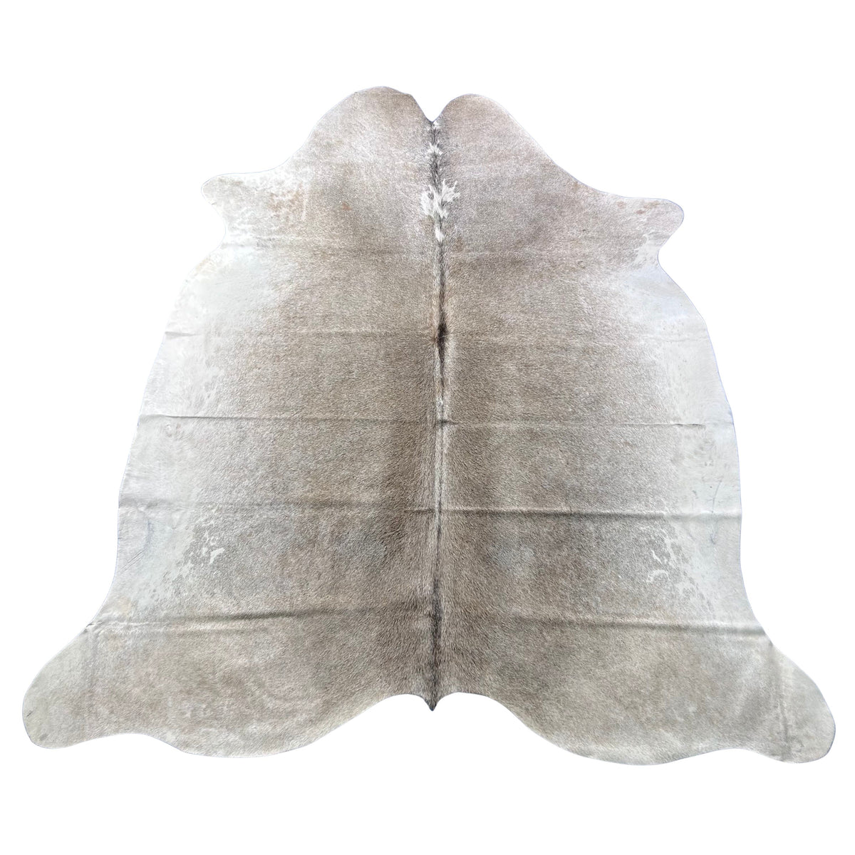 Natural Grey Cowhide Rug Size: 7x7 feet Z-297