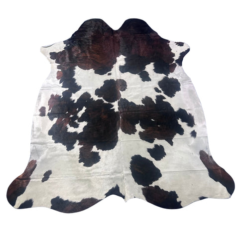 Tricolor Cowhide Rug (huge size) Size: 8x7 feet Z-306