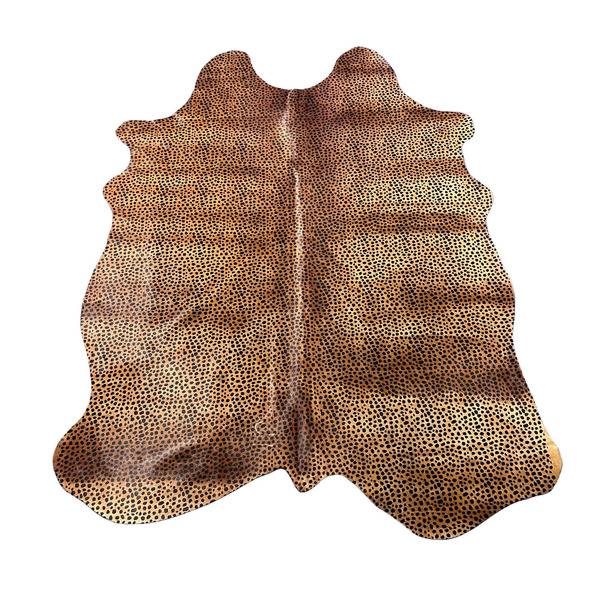 Cheetah Print Cowhide Rug Size: 7.5x6 feet Z-342