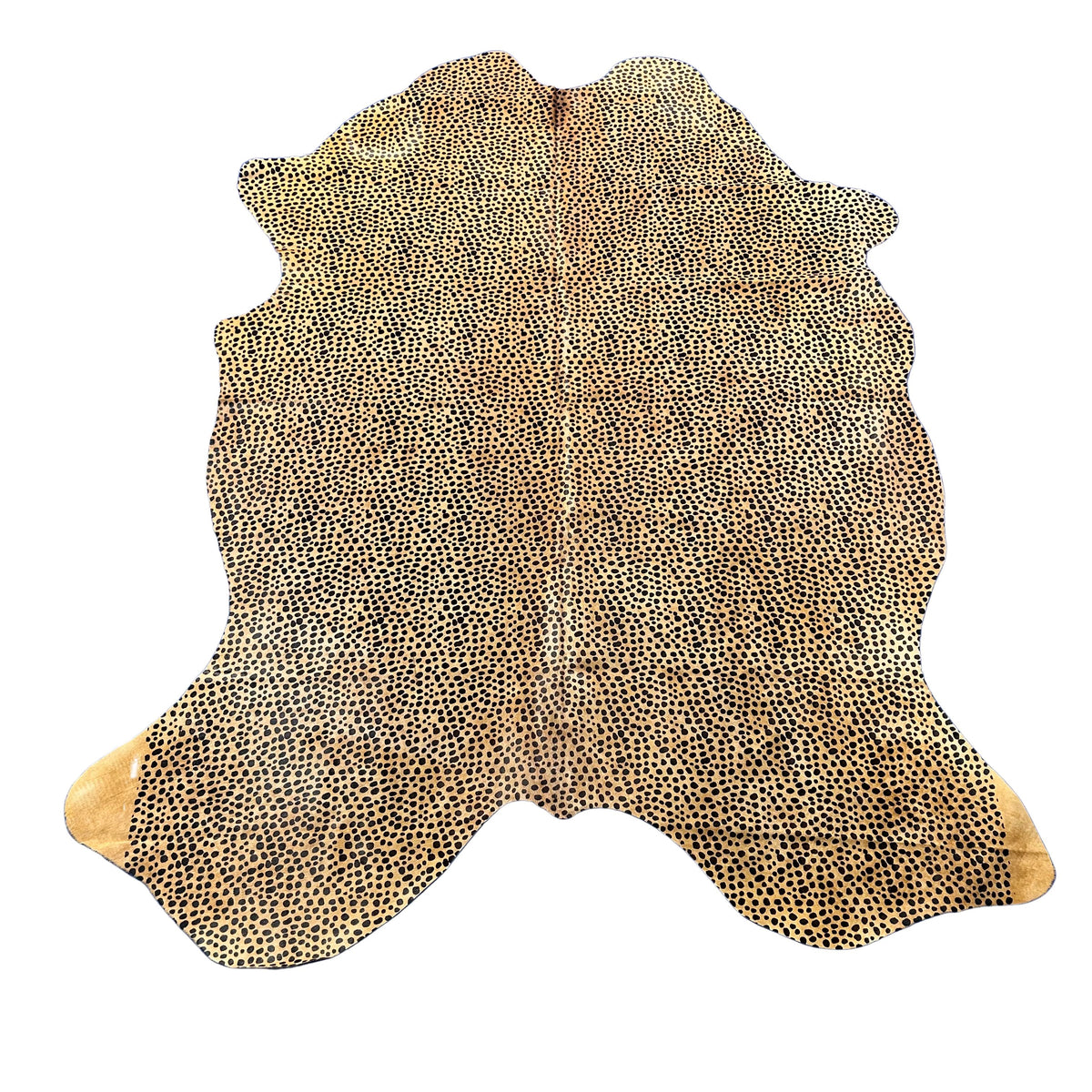 Cheetah Print Cowhide Rug Size: 7.5x6 feet Z-364