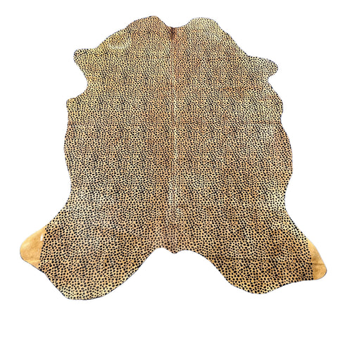 Cheetah Print Cowhide Rug Size: 7.5x6 feet Z-364
