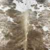 Gorgeous Beige Brindle Cowhide Rug Size: 8x6.7 feet Z-058