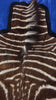 Juvenile Zebra Hide # 10 (Felted/ no head/Tail is 20"/one repair) Size: 52x50"