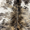 Gorgeous Tricolor Brindle Cowhide Rug Size: 7.7x6.2 feet D-655