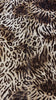 Funky Leopard Print Cowhide Rug Size: 7x6.5 feet D-437