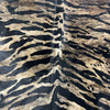 Tiger Brindle Cowhide Rug Size: 7x6.5 feet Y-081