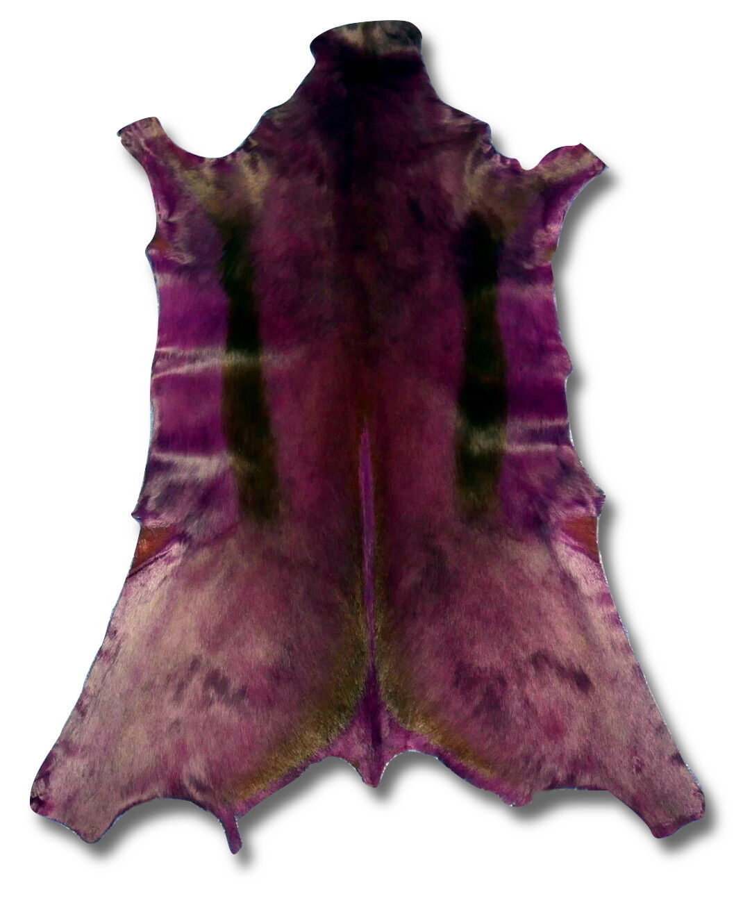 Dyed Purple African Springbok Skin African SPRINGBOK Skin African antelope - Approx. Size: 36X21", Deer Hide, Deer Skin, Buck Skin