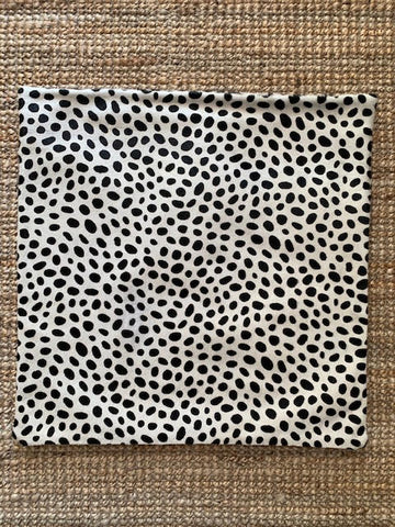 Cheetah Print Cowhide Cushion Cover - Size: 19.5 in x 19.5 in A-2081