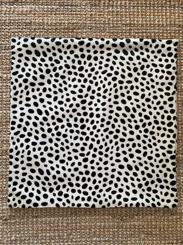 Cheetah Print Cowhide Cushion Cover - Size: 19.5 in x 19.5 in A-2081